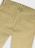 Cotton Boy Trousers - Sand