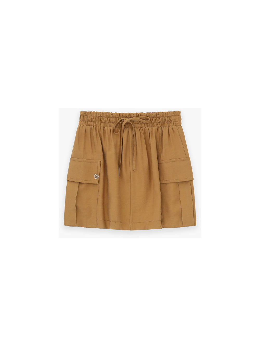 beige skirt SKIRT KHABBAZ