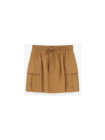 beige skirt SKIRT KHABBAZ