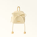 Furla Poppy Ribbon Case Charm in White - Charms 
