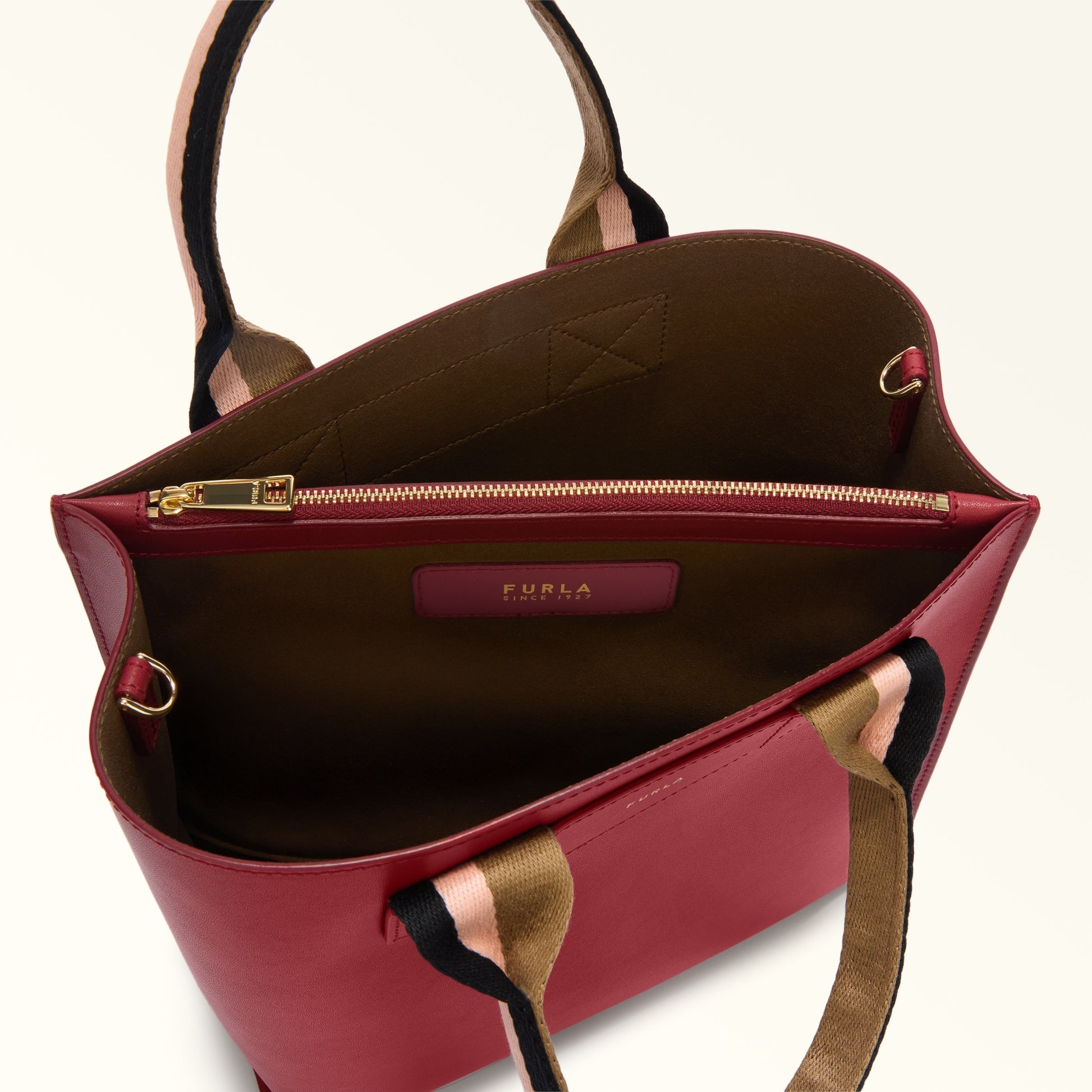 Furla Divide It S Tote in Red - Bags 