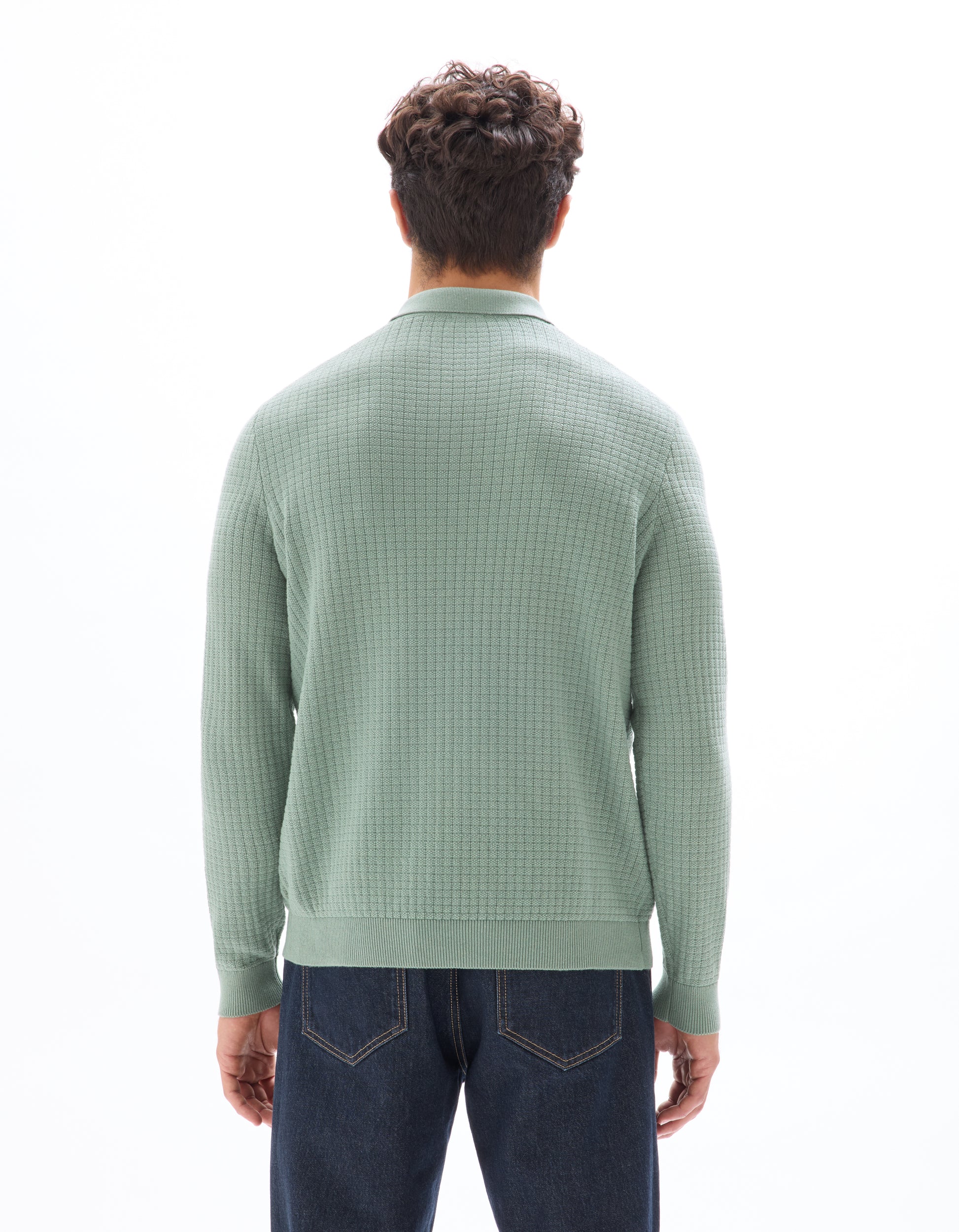 Celadon Crew Neck Jumper - Celio Lebanon