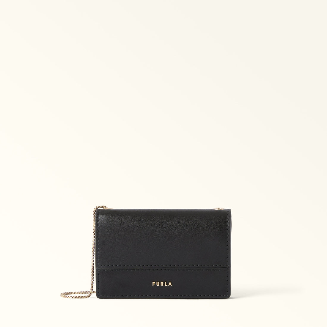 Furla Lia M Card Case in Black - Wallets 