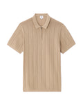 Beige Humus Short Sleeves Polo - Celio Lebanon