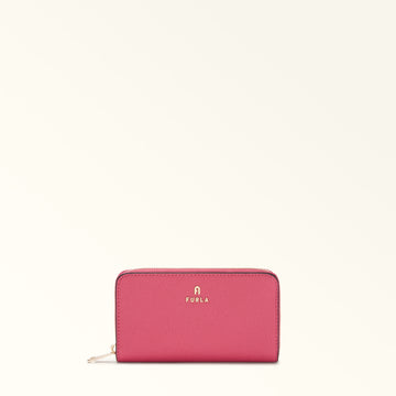 Furla Camelia M Zip Around Slim in Pink - Wallets 