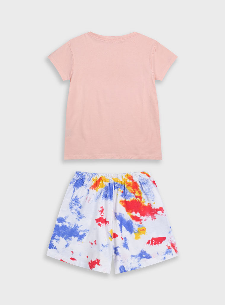 Pyjama set with print for girls Energiers