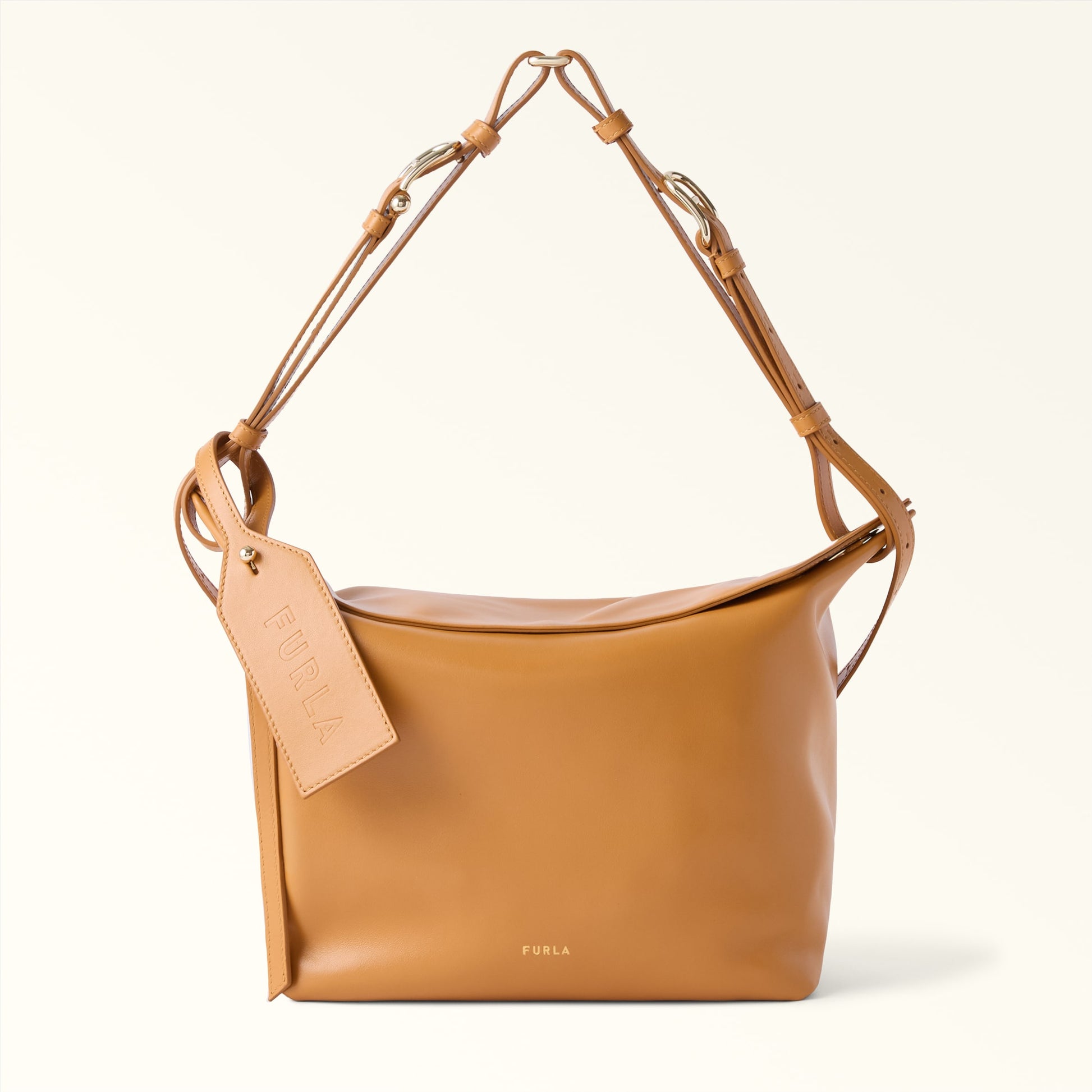 Furla Ginevra M Shoulder Bag in Brown - Bags 