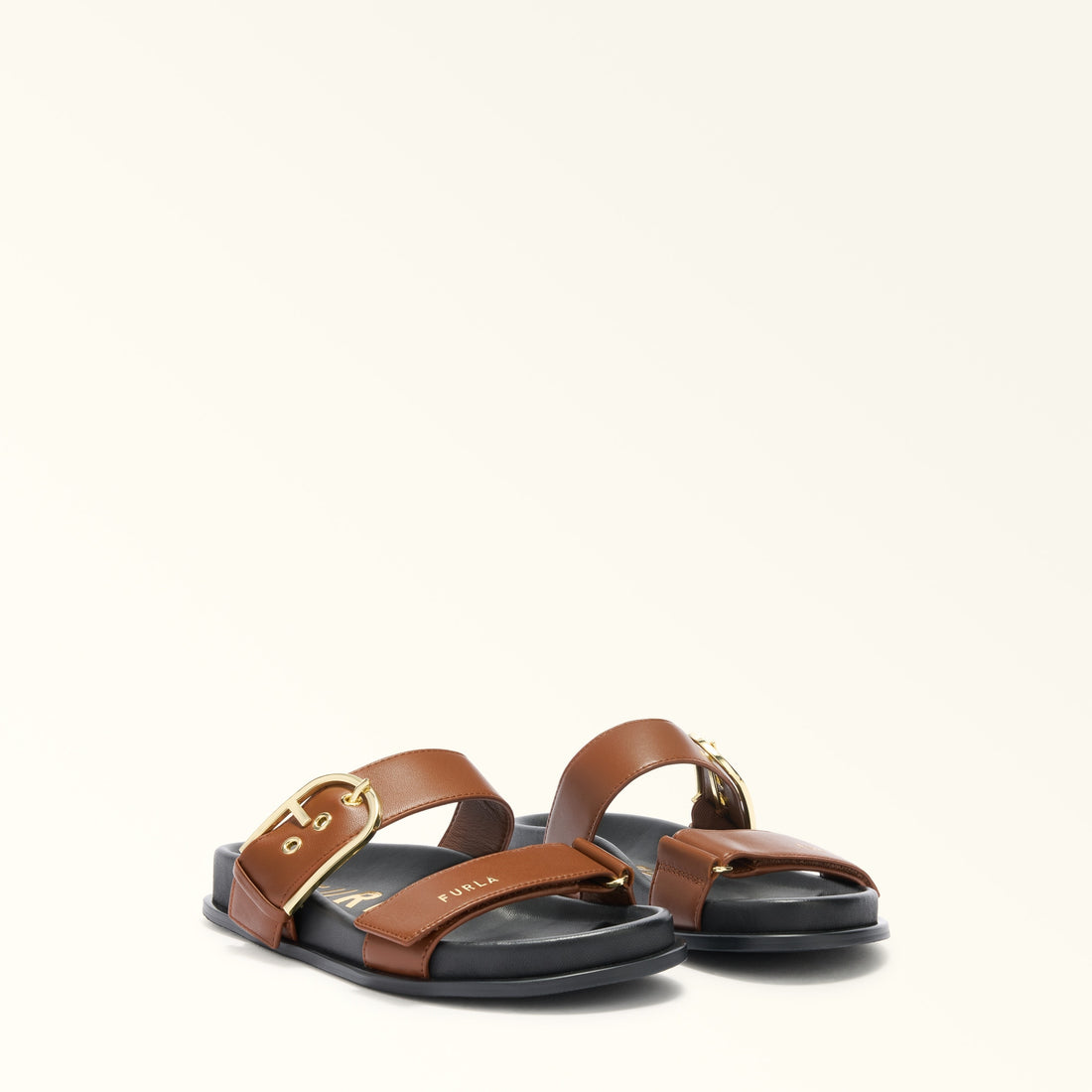Furla Solea Sandal T.10 in Brown - Shoes 