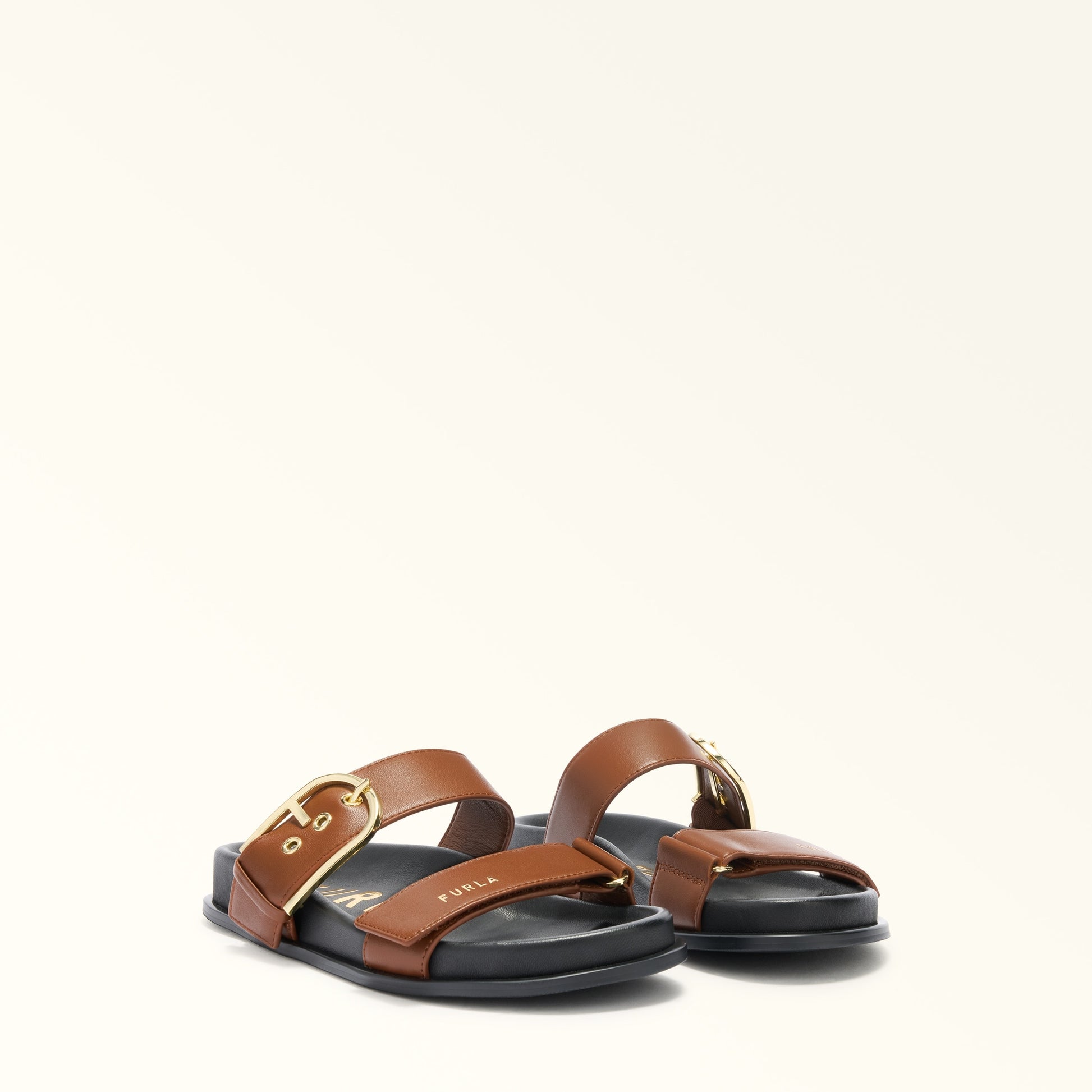 Furla Solea Sandal T.10 in Brown - Shoes 
