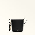 Furla Roxie M Bucket  Bag In Leather