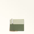 Card Case Fgr-Furla Grazia Light Salvia+Oliva+Panna