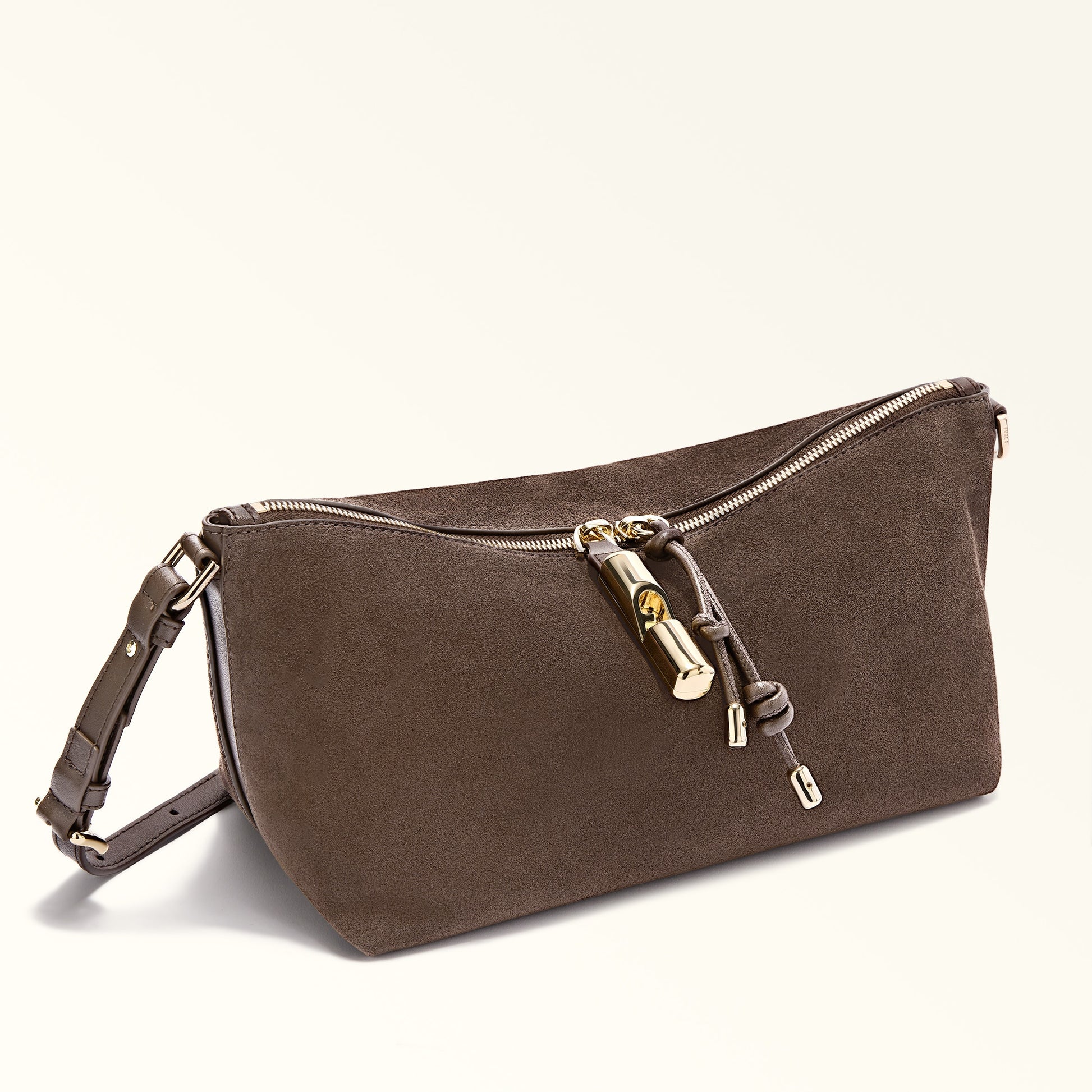 Furla Debby Mini Shoulder Bag Soft in Brown - Bags 