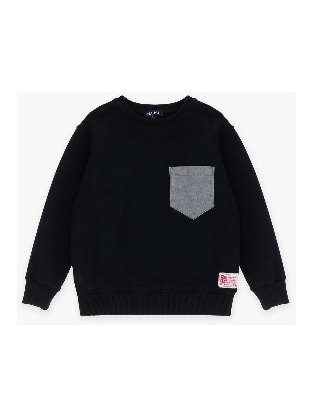 black sweatshirt SWEATSHIRT KHABBAZ