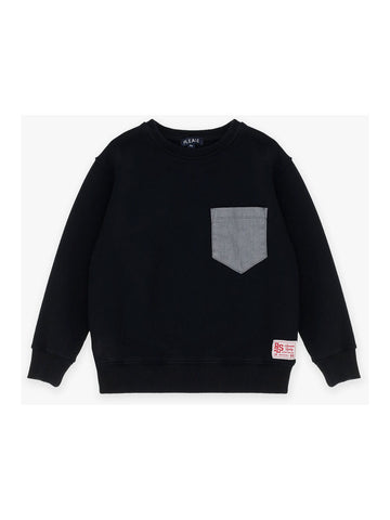 black sweatshirt SWEATSHIRT KHABBAZ