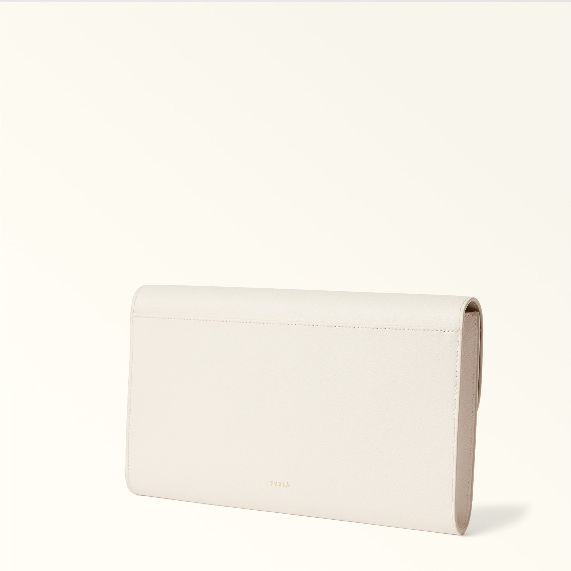 Furla Iride Clutch in White - Bags 