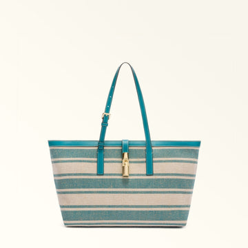 Furla Debby L Tote in Blue - Bags 