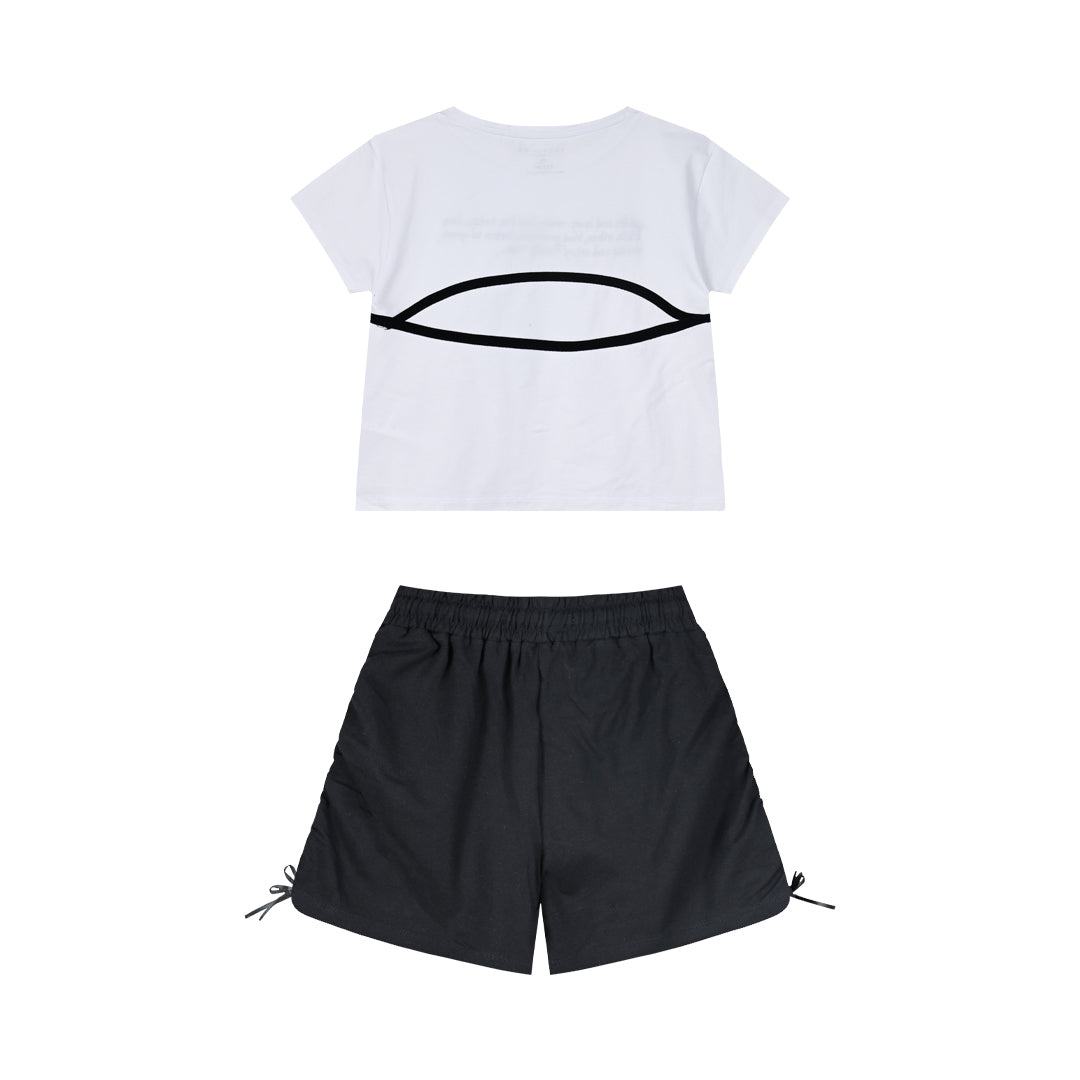 Set with print for girls Energiers