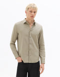 Grey Long Sleeves Shirt for Men