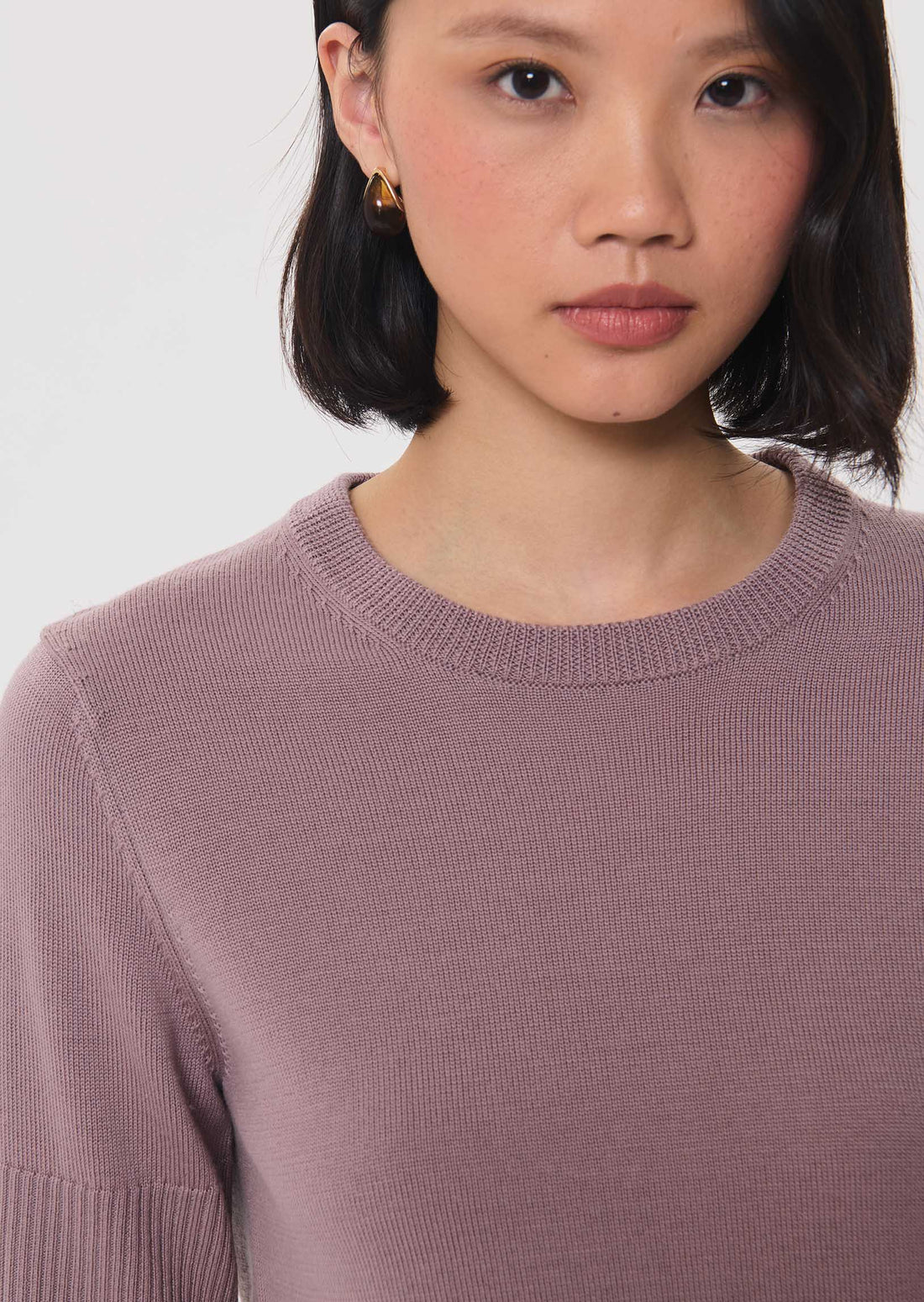 Paoline sweater in purple by Tara Jarmon