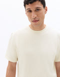 Celio Boxy Crew Neck Knit T-shirt - Beige