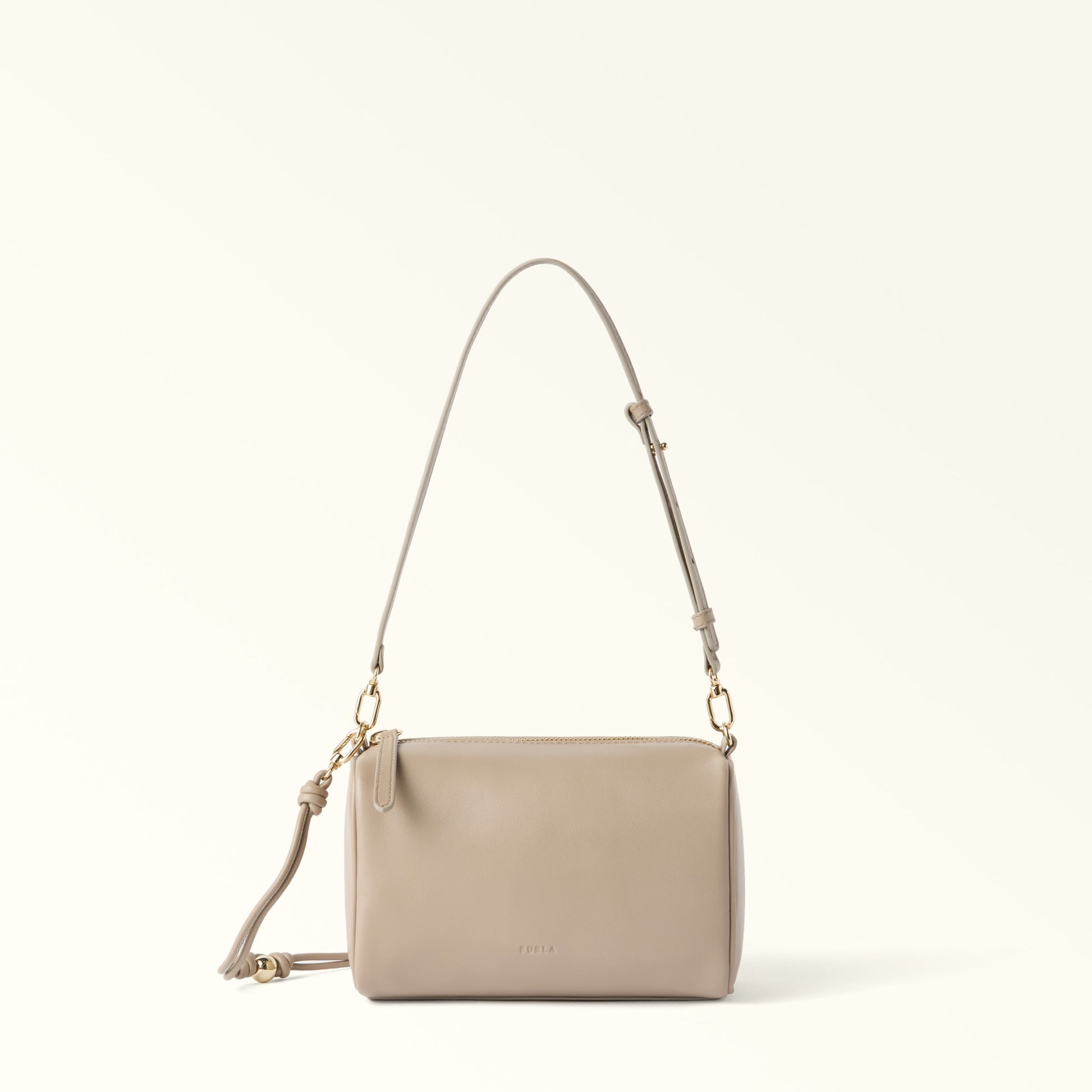 Furla Talia Mini Crossbody in White - Bags 