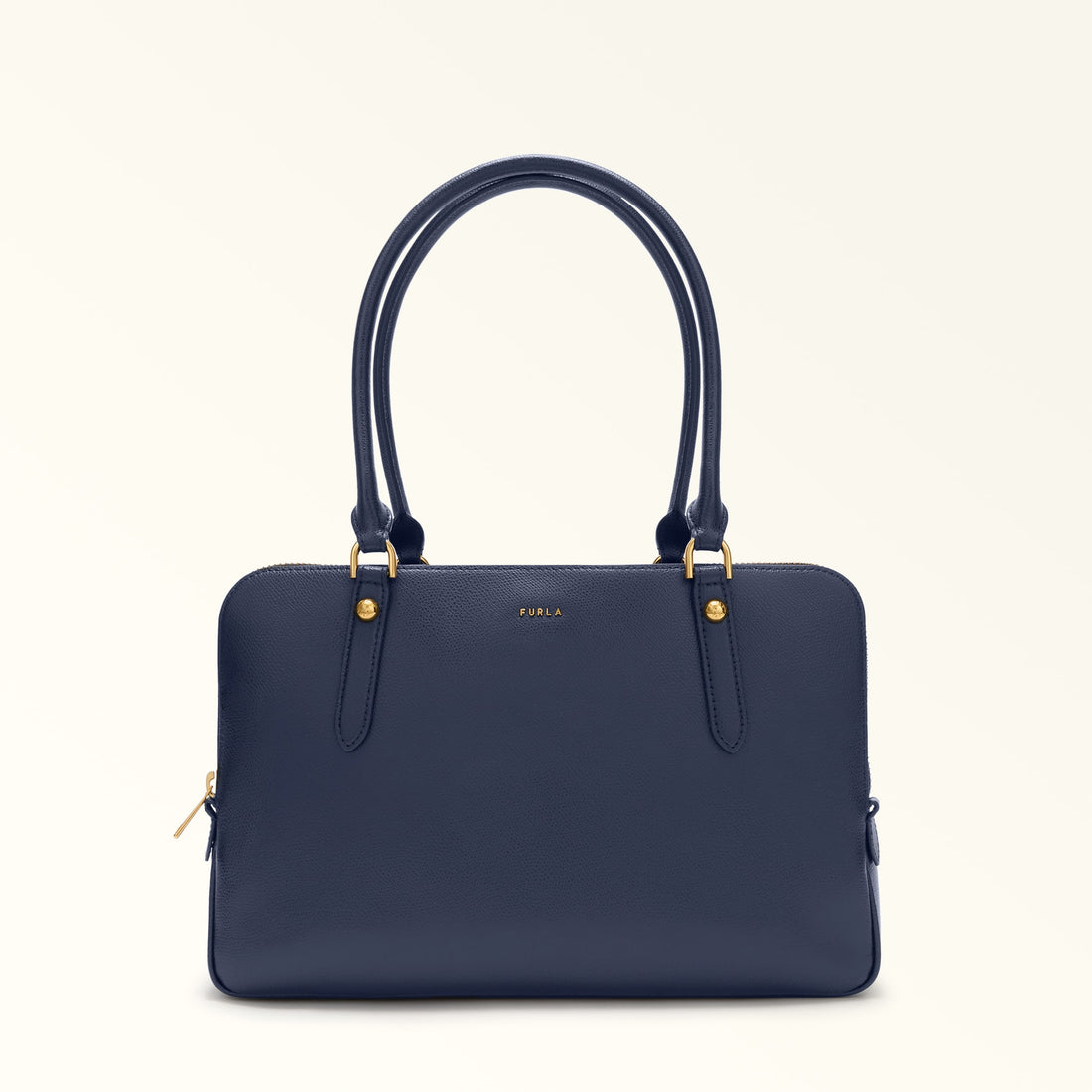 Furla Giulia L Boston  Bag In Leather