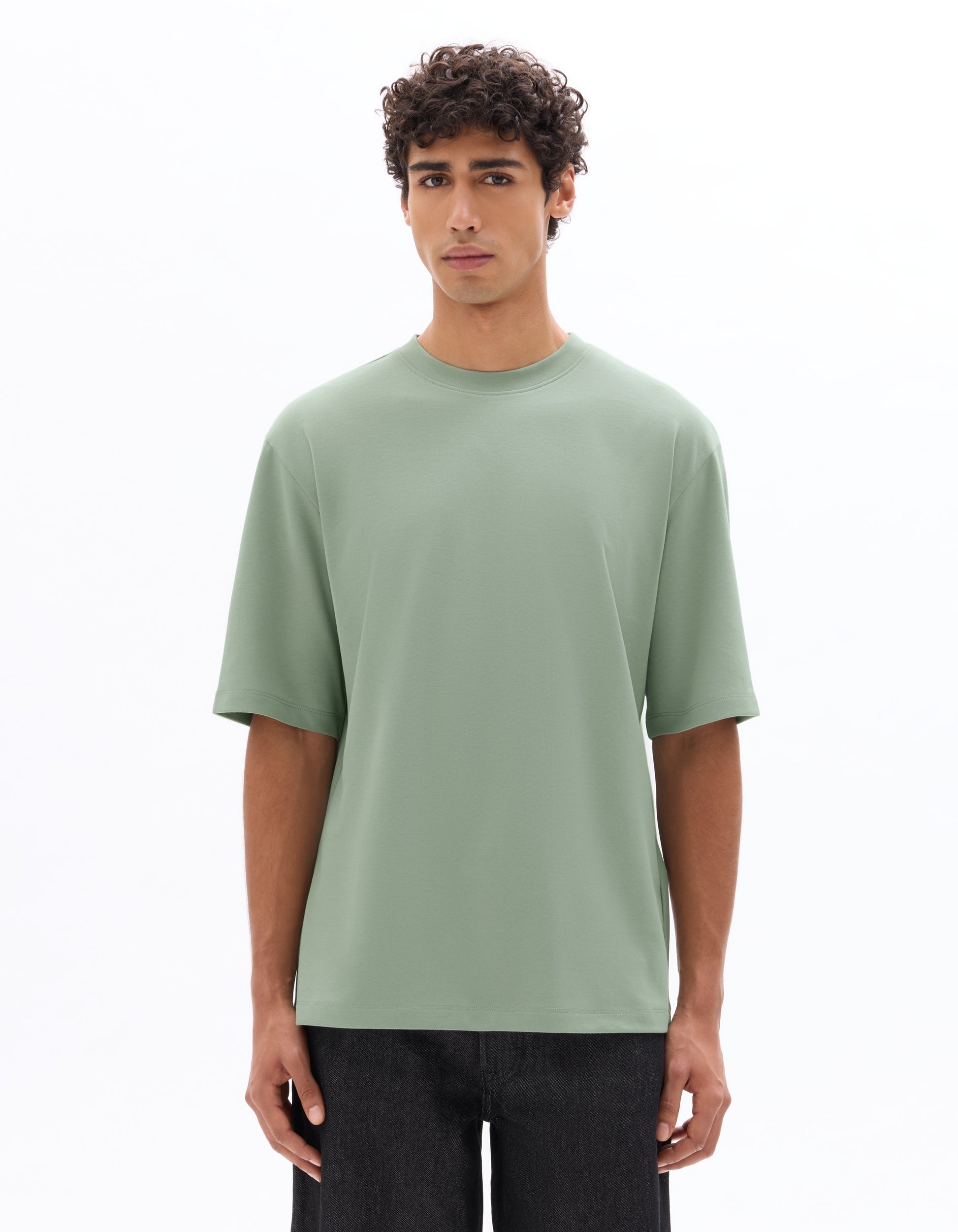Celio Oversized round neck T-shirt - Green