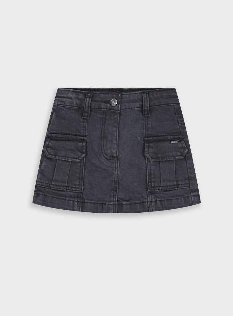 Children's Black Skirt For Girl