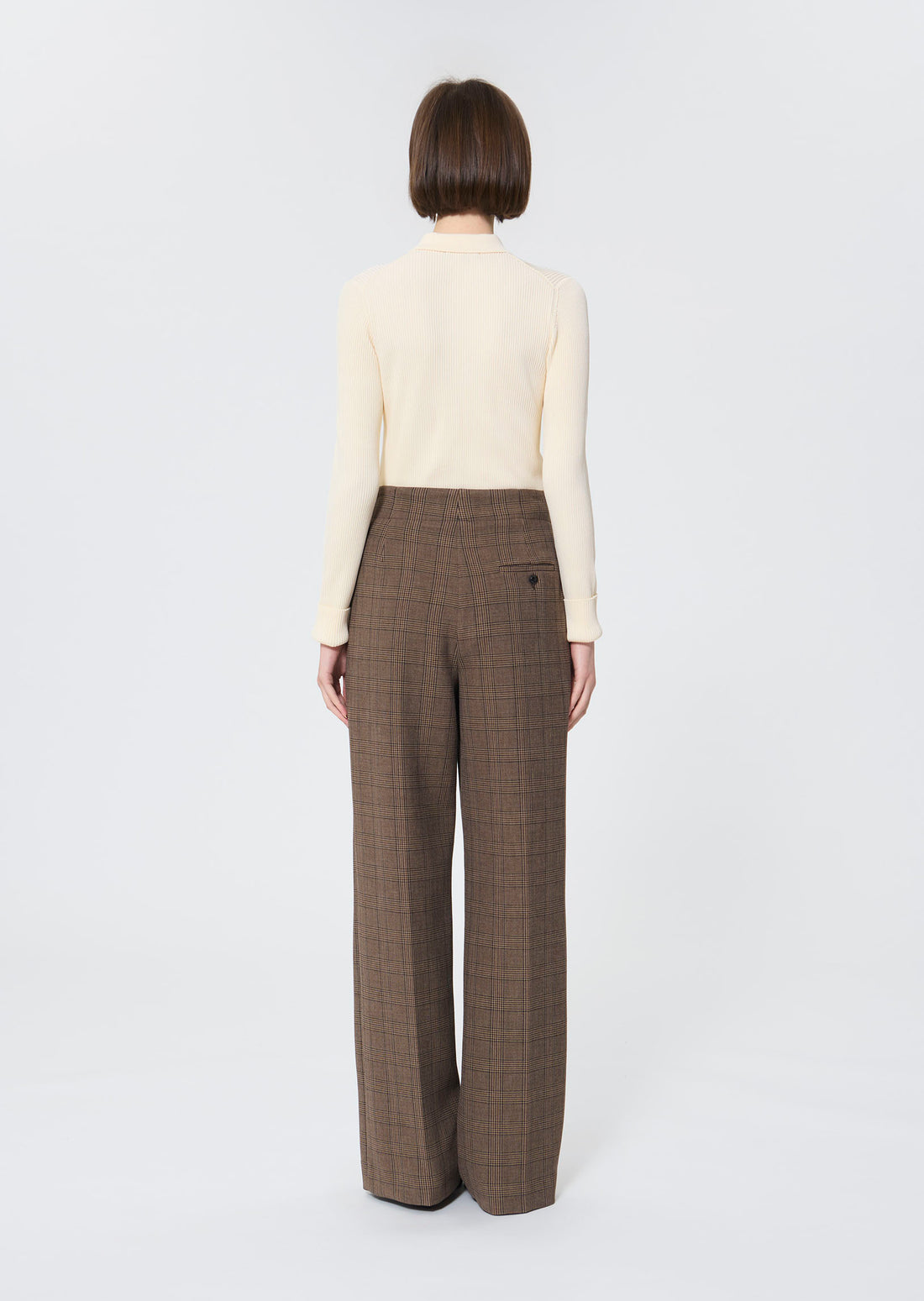 Parigi  taupe pants for women