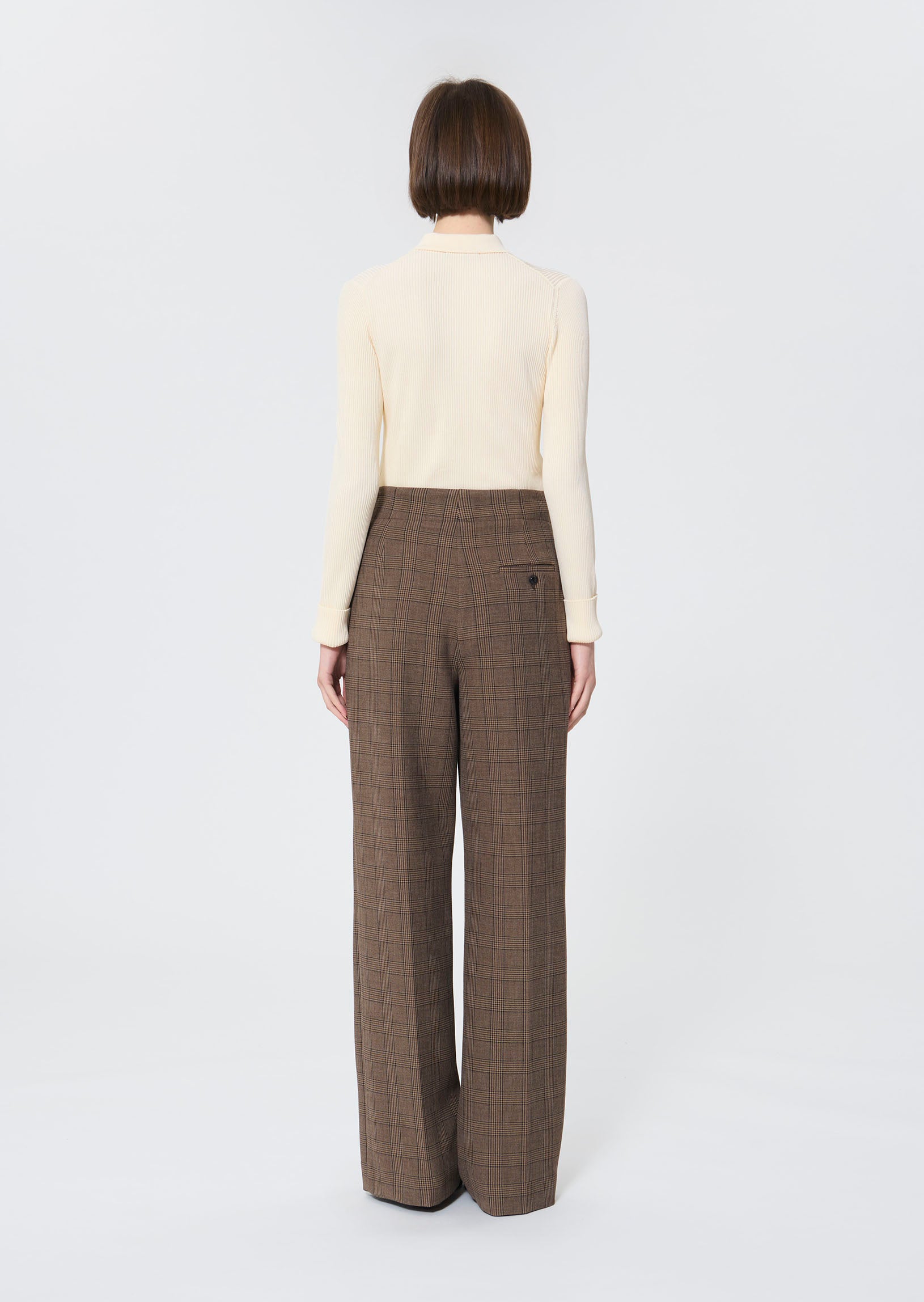Parigi  taupe pants for women