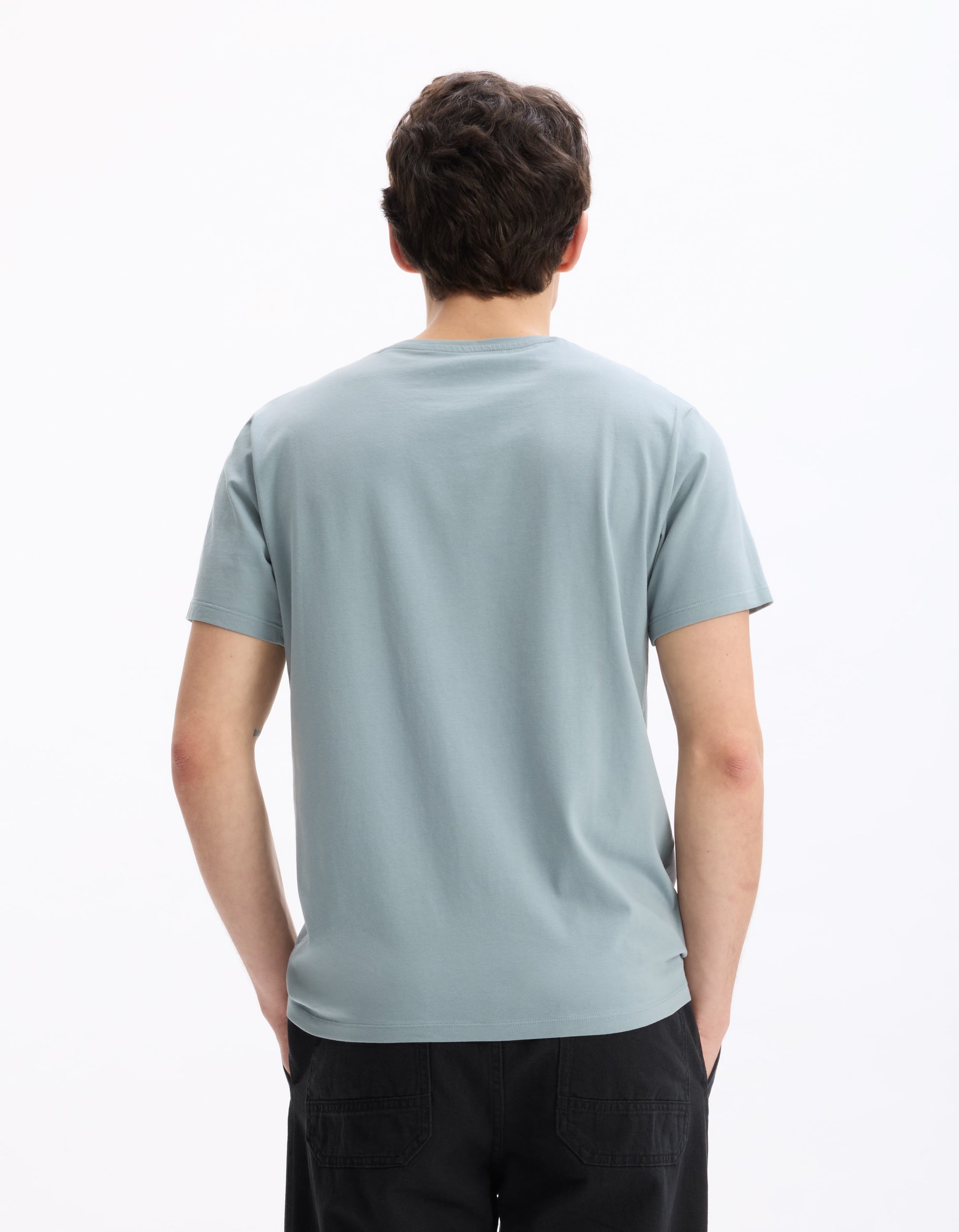 vert de gris Short sleeves TShirt
