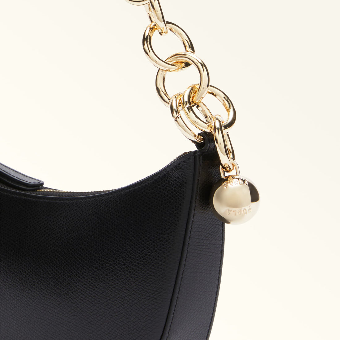 Shoulder Bag Furla Sfera Nero