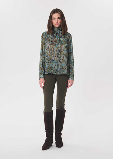 Titien top in green by Tara Jarmon