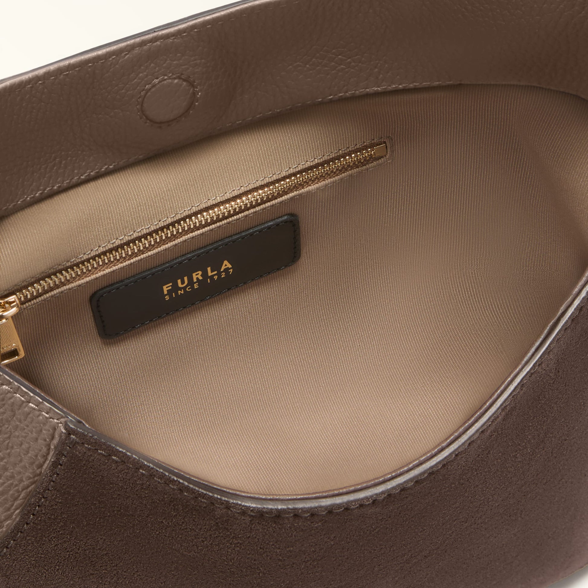 Furla Lara S Hobo Bag In Leather
