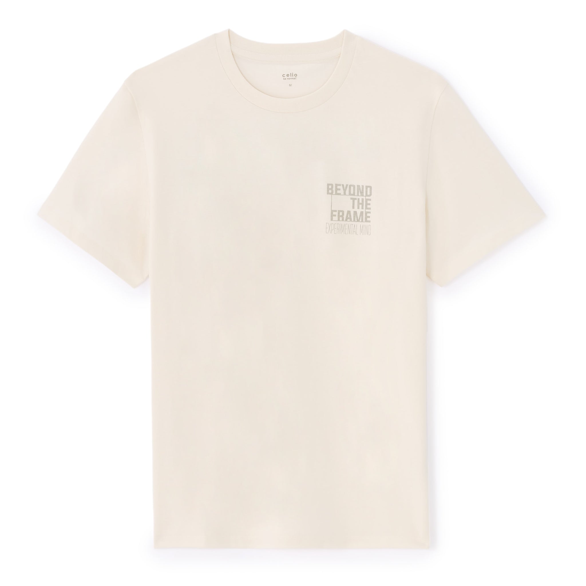 MEXWORD ECRU SS TSHIRT - Celio lebanon