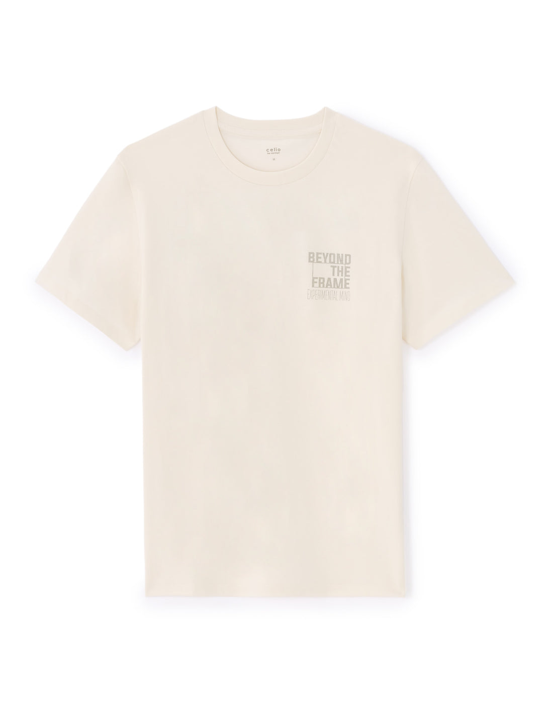 MEXWORD ECRU SS TSHIRT - Celio lebanon