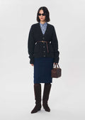 Jane skirt in navy by Tara Jarmon