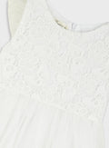 White Bebe Dress for Girls
