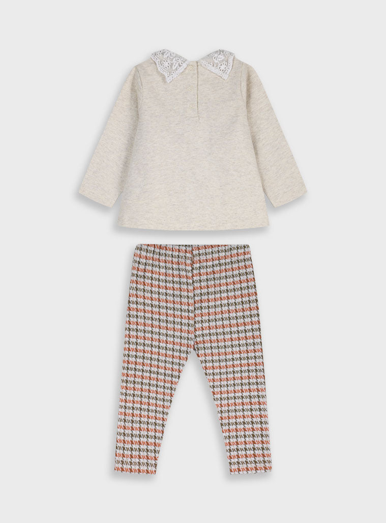 Children's Check Set For Girl