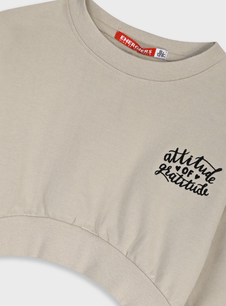 Children's Offwhite Blouse For Girl