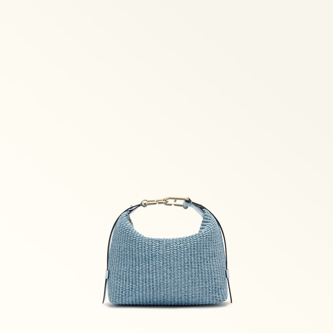 Furla Tonie Mini Hobo in Blue - Bags 