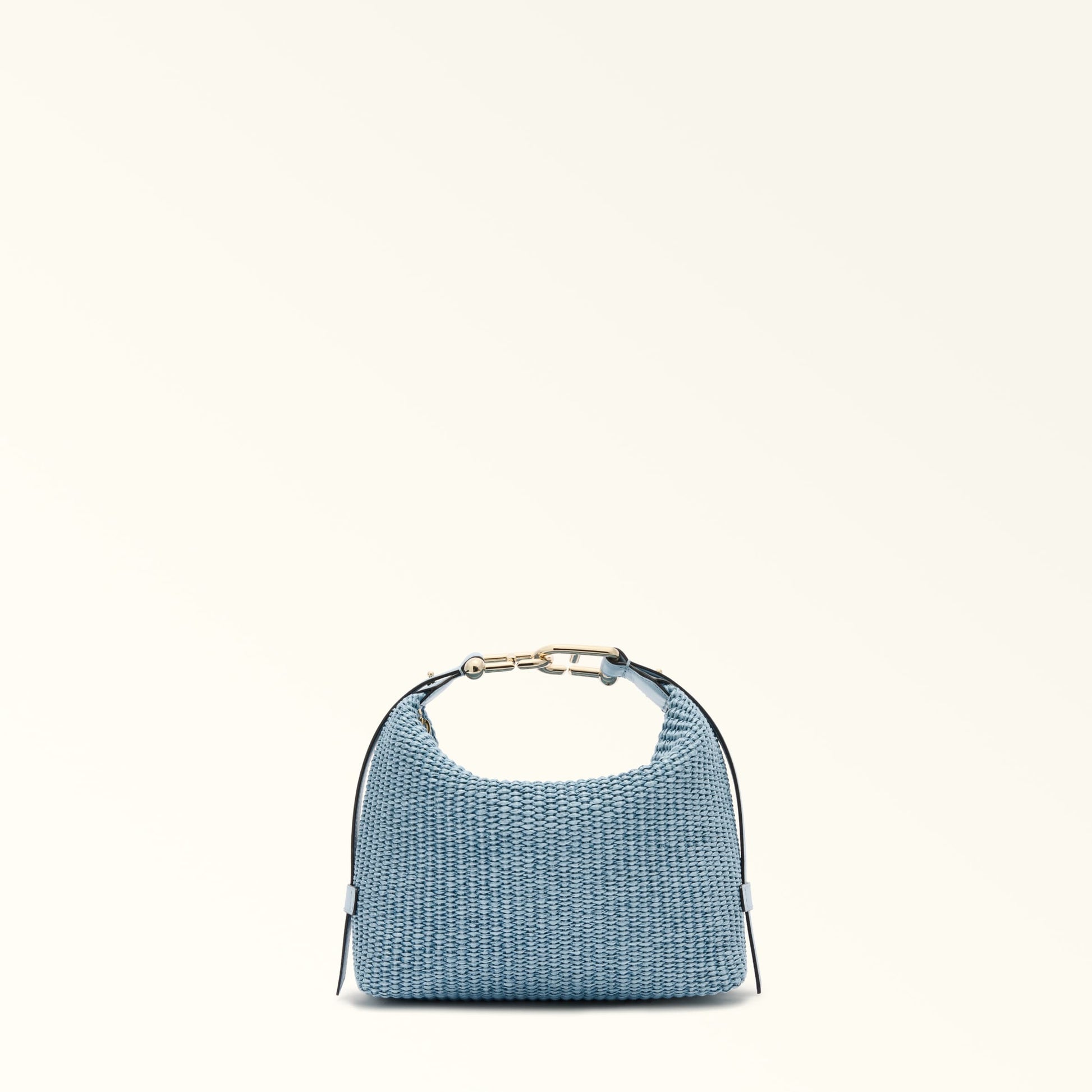 Furla Tonie Mini Hobo in Blue - Bags 