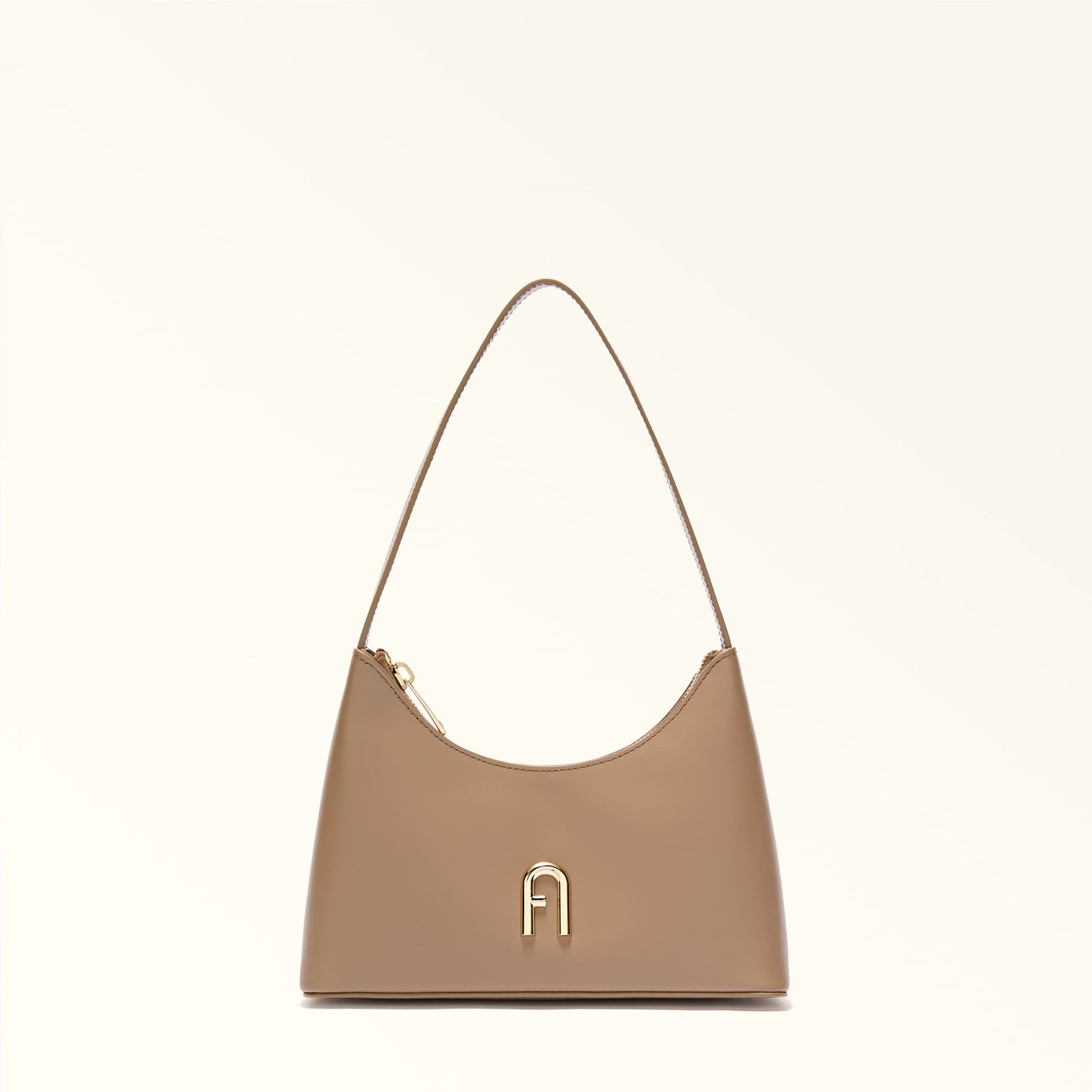 Furla Diamante S Shoulder  Bag In Leather