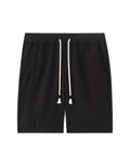 Celio Black Pique Knit Bermuda Shorts - Black