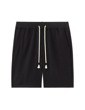 Celio Black Pique Knit Bermuda Shorts - Black