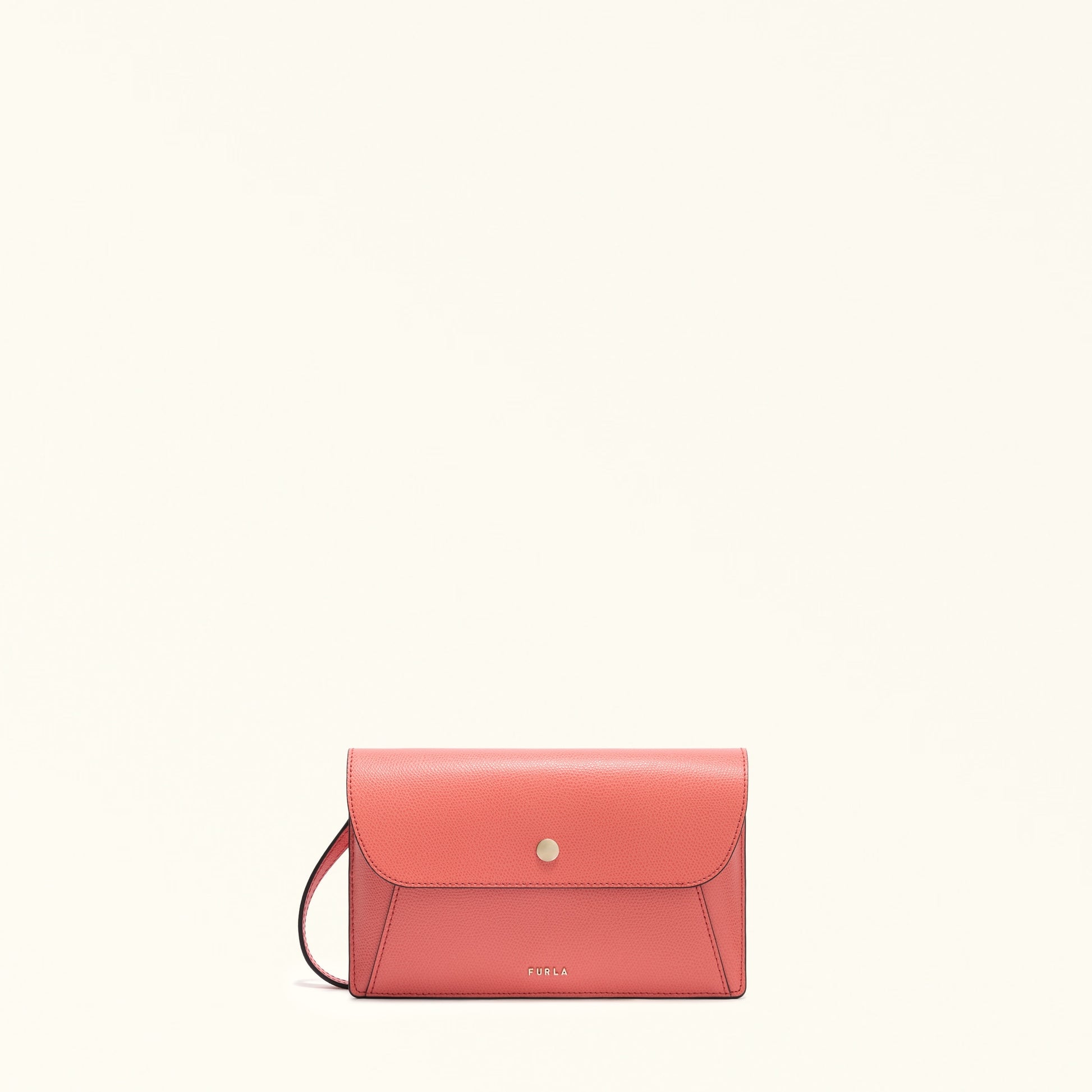 Furla Lea Xl Pouch in Orange - Bags 