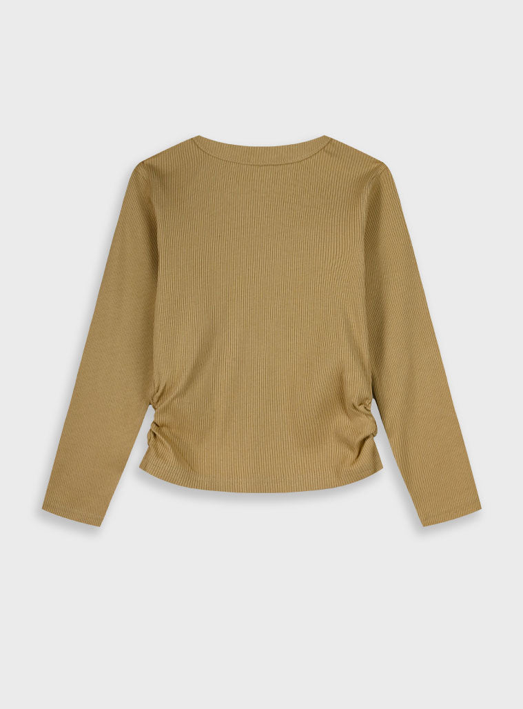 Children's Beige Blouse For Girl