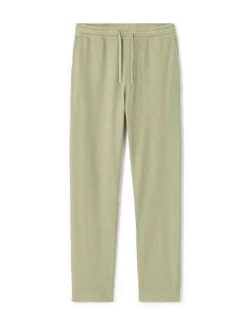 Celio Regular Fit Ribbed 100% Cotton Joggers - Green