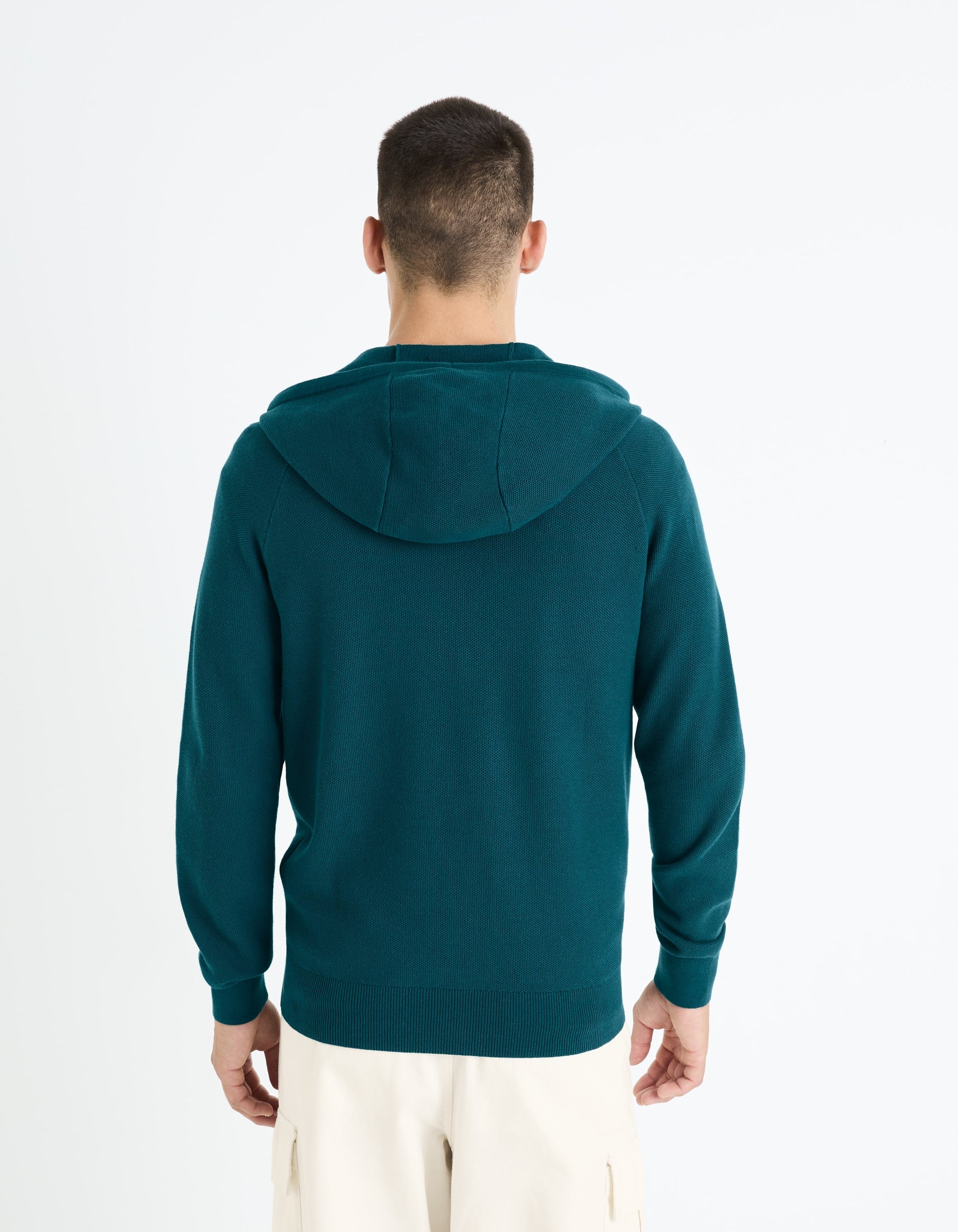 CEPICKY BLUE PEACOCK CARDIGAN - Celio lebanon