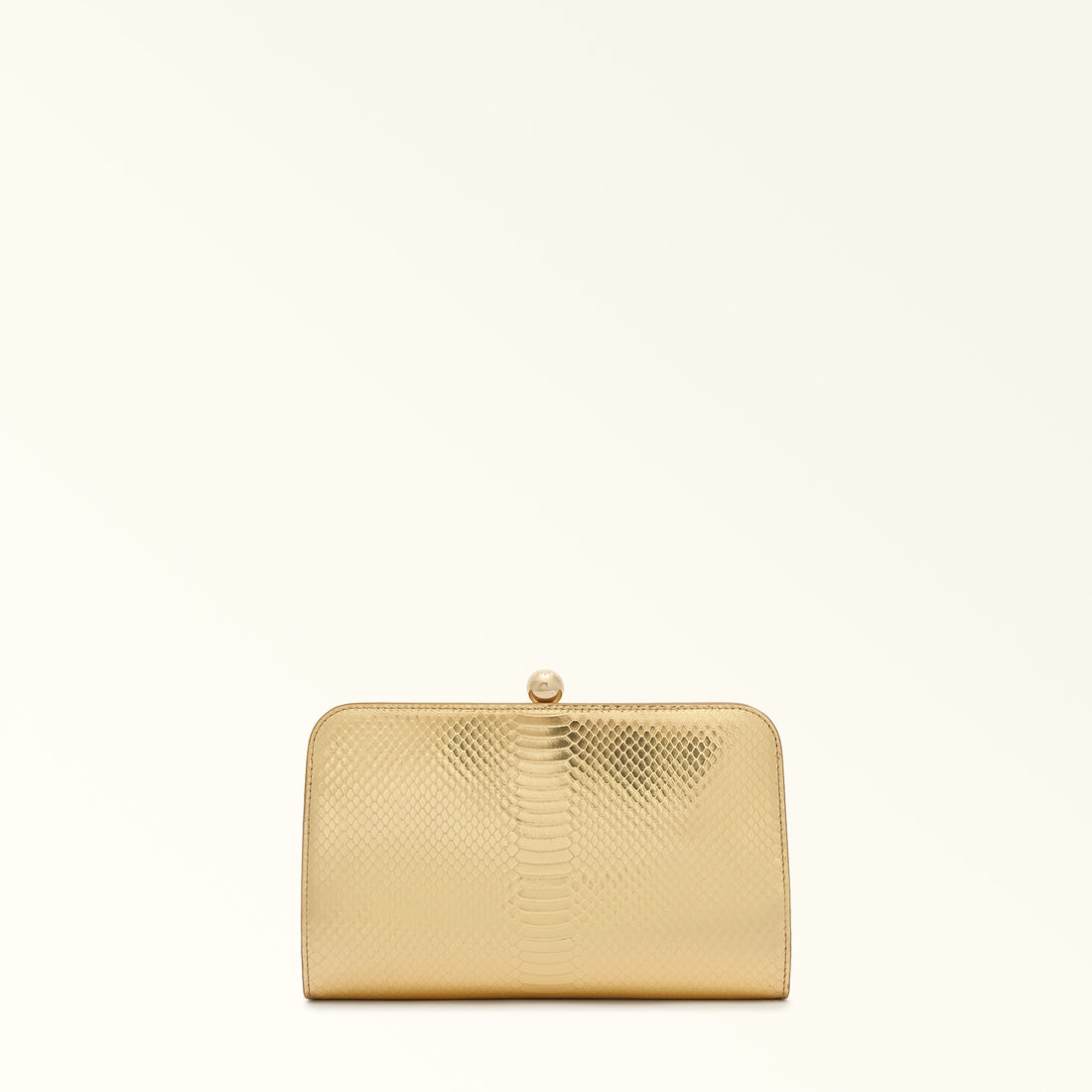 Furla Alba S Clutch Bag In Leather